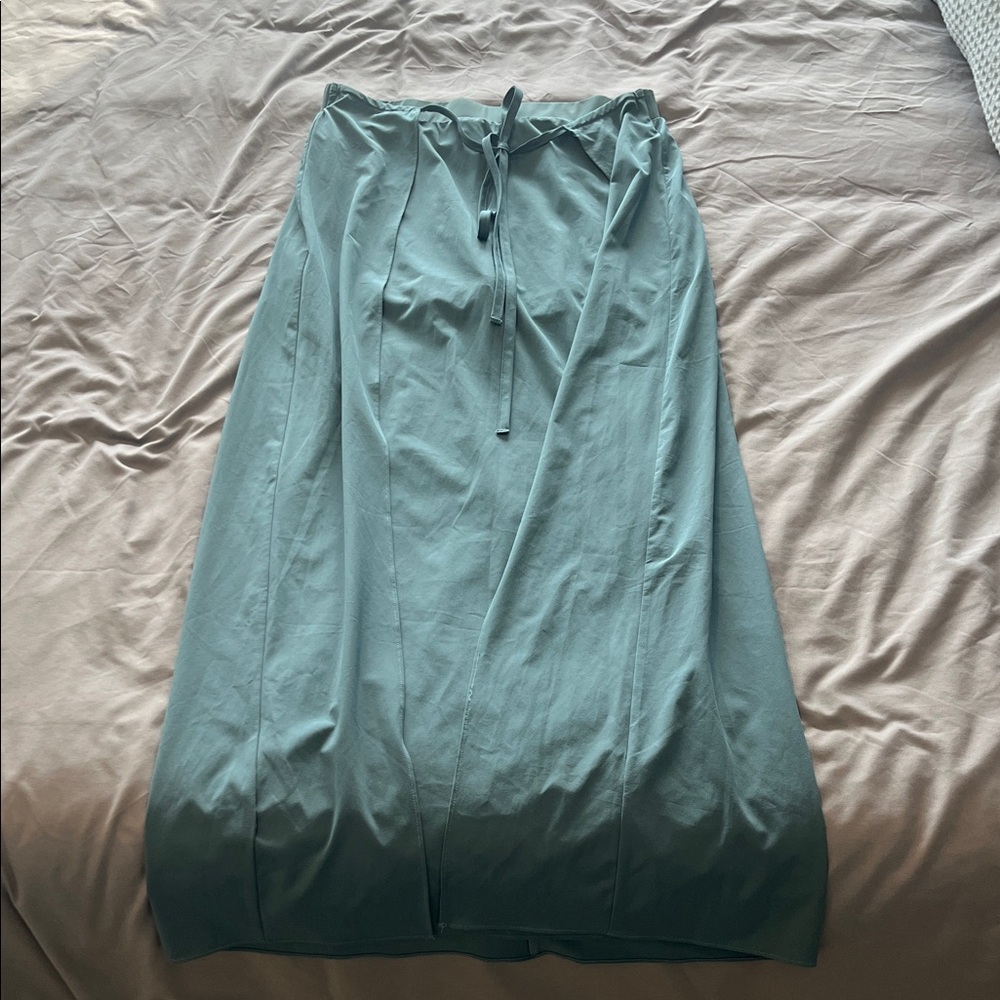 Athletic Maxi Teal Women's Skirt